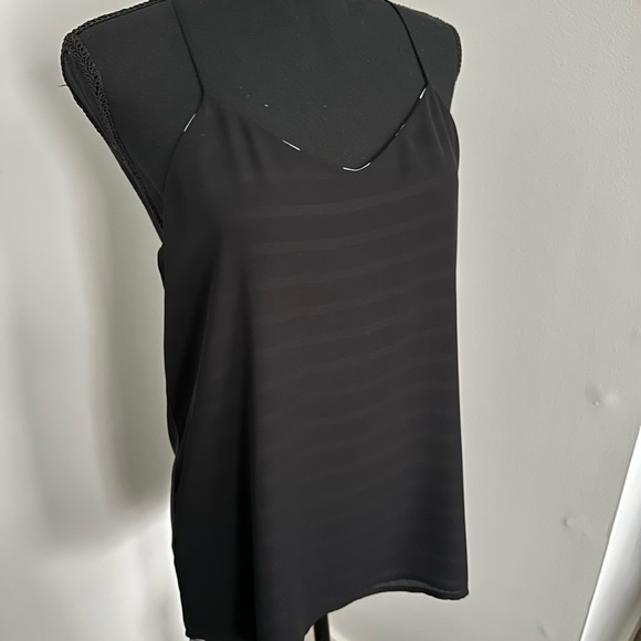 Express Reversible Black & White Striped Tank, size S - Picture 5 of 7